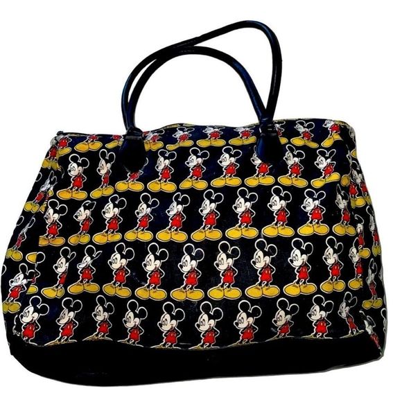 Vintage Mickey Mouse Oversized Tote Bag - Picture 1 of 16